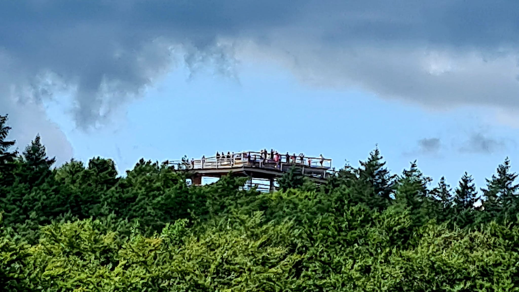 Riesenrad an der Ahlbecker Strandpromenade