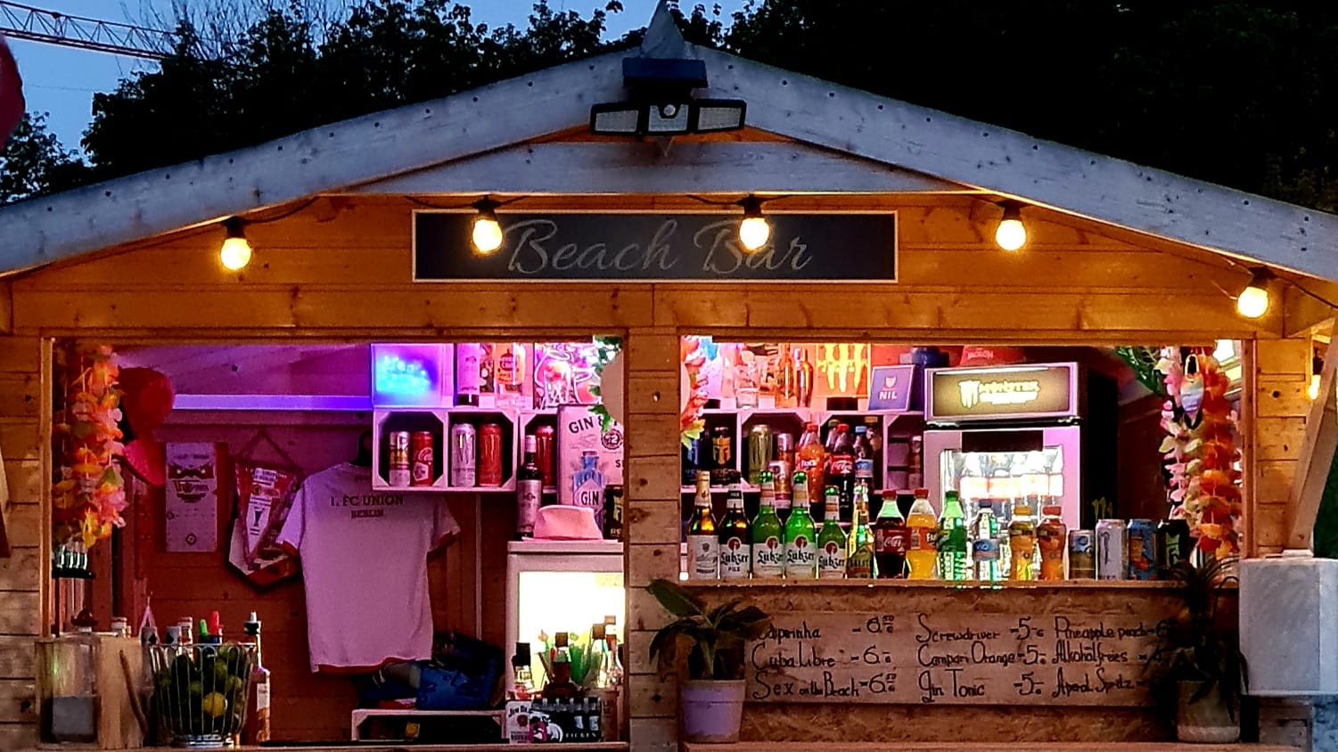 Beachbar am Traumstrand